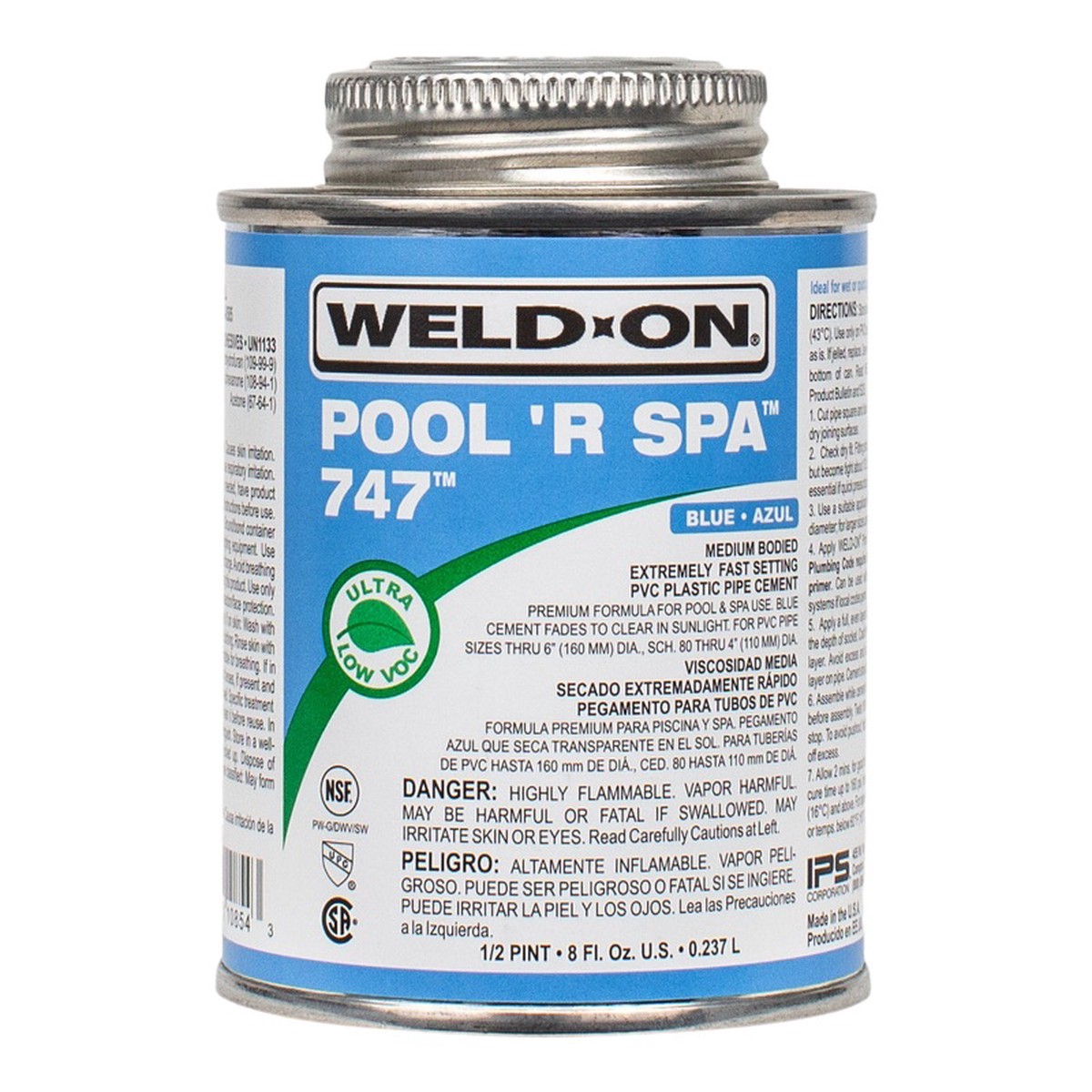 Weld-On PVC Glue - Pool R Spa 747