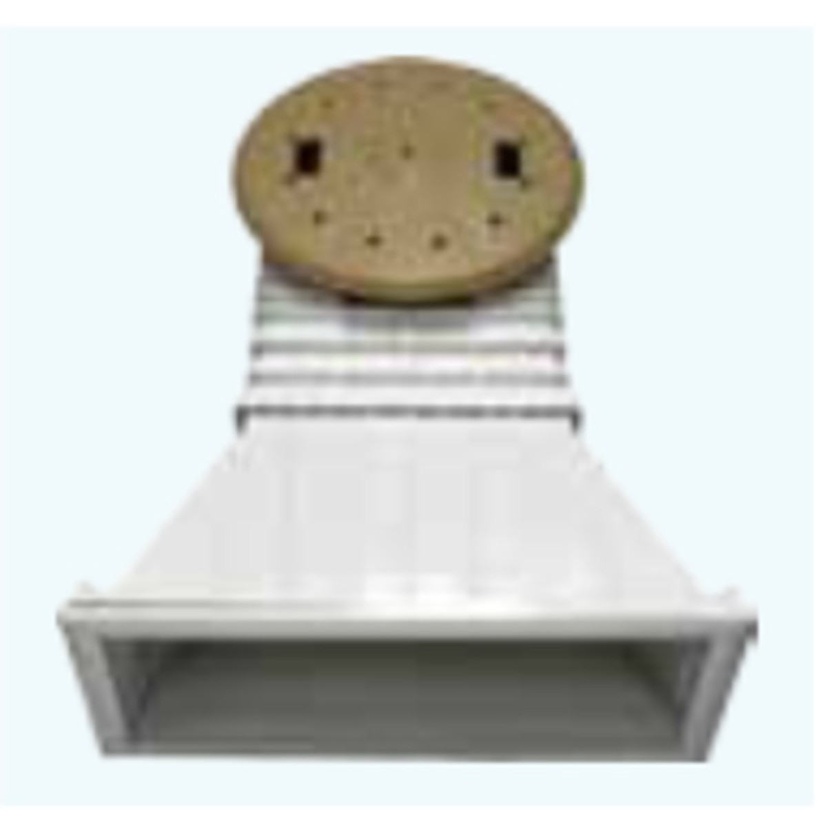 Pentair Grey MegaSkim Fibreglass Round Lid grey