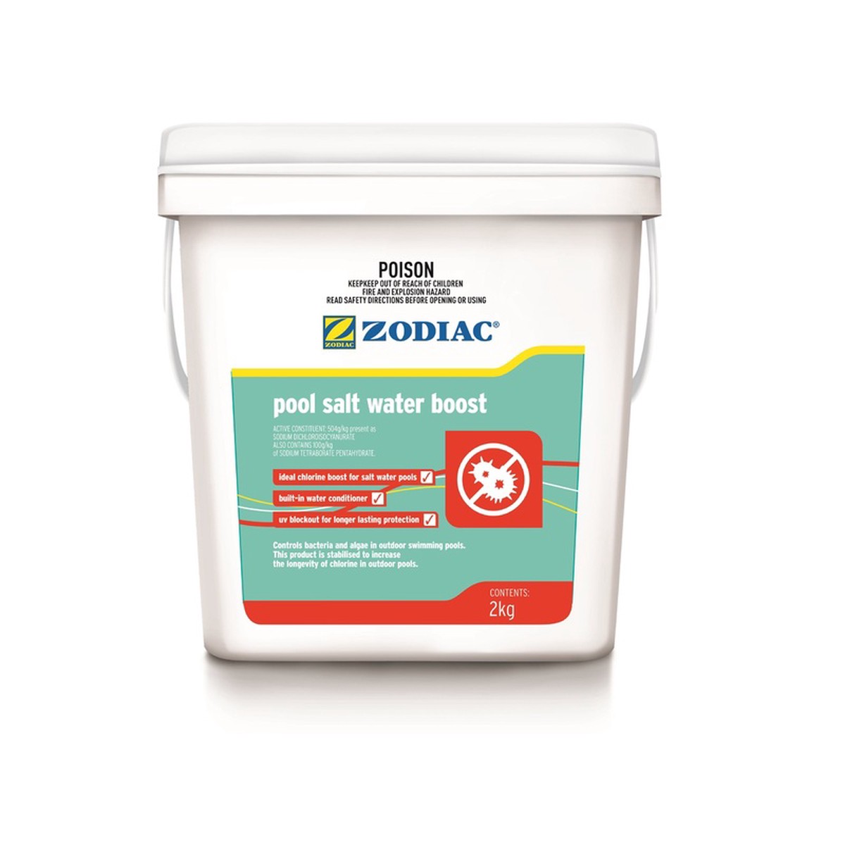 Zodiac 2kg Pool Salt Water Boost