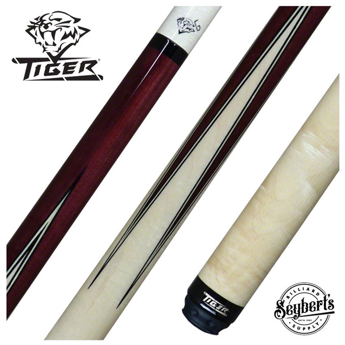 Tiger Traveler Performance Series Cue - Tiger-LD shaft - TH-3LD