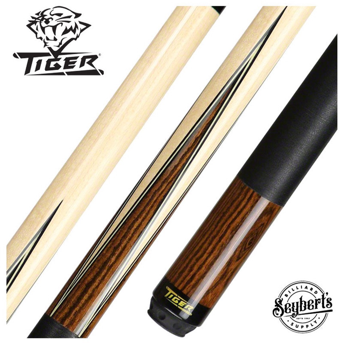 Tiger Traveler Performance Series Cue - Tiger-X shaft - TH-1WX