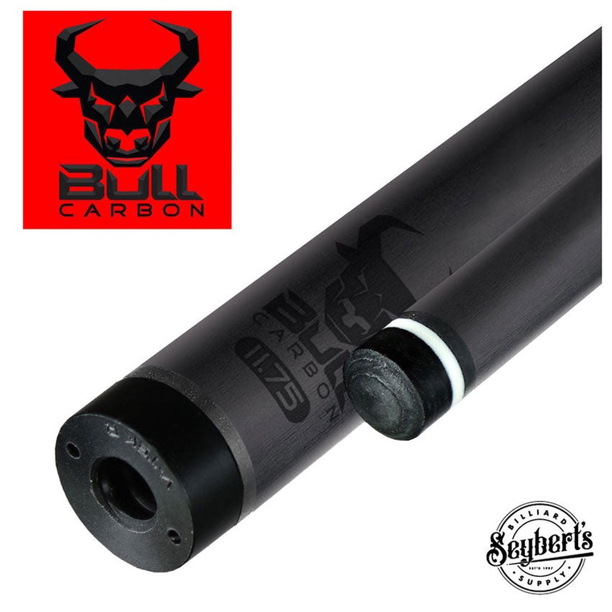 Bull Carbon Cue Shaft-3/8 x 10 Thread