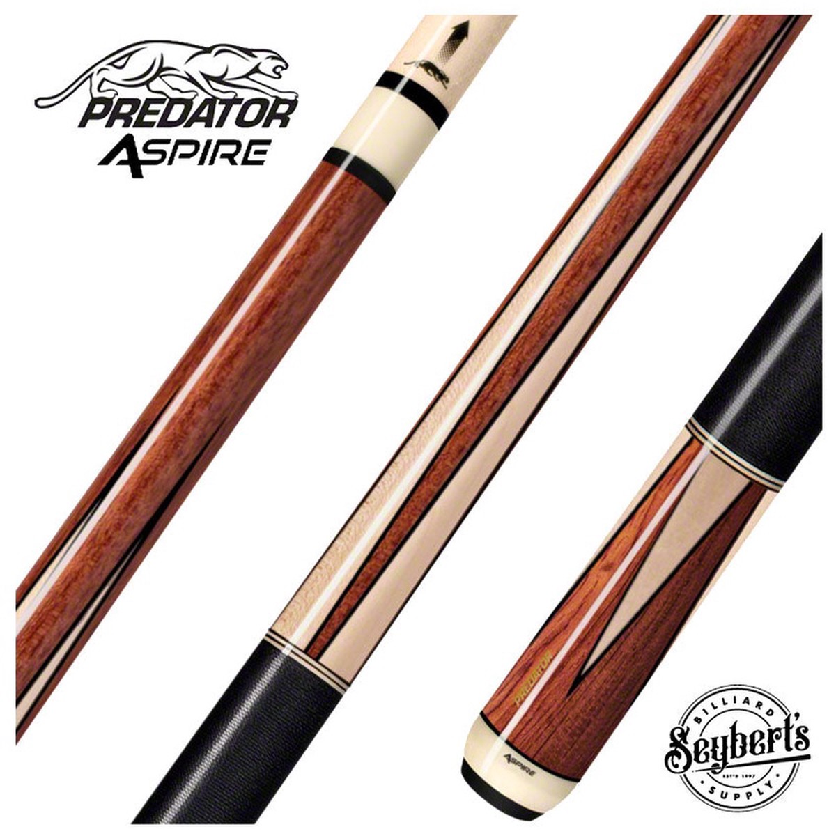 Predator Aspire 1-7 Pool Cue - ASPIRE1-7