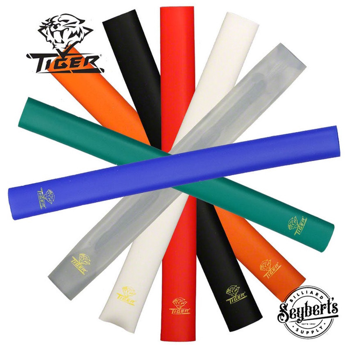 Tiger Silicone Pool Cue Grip