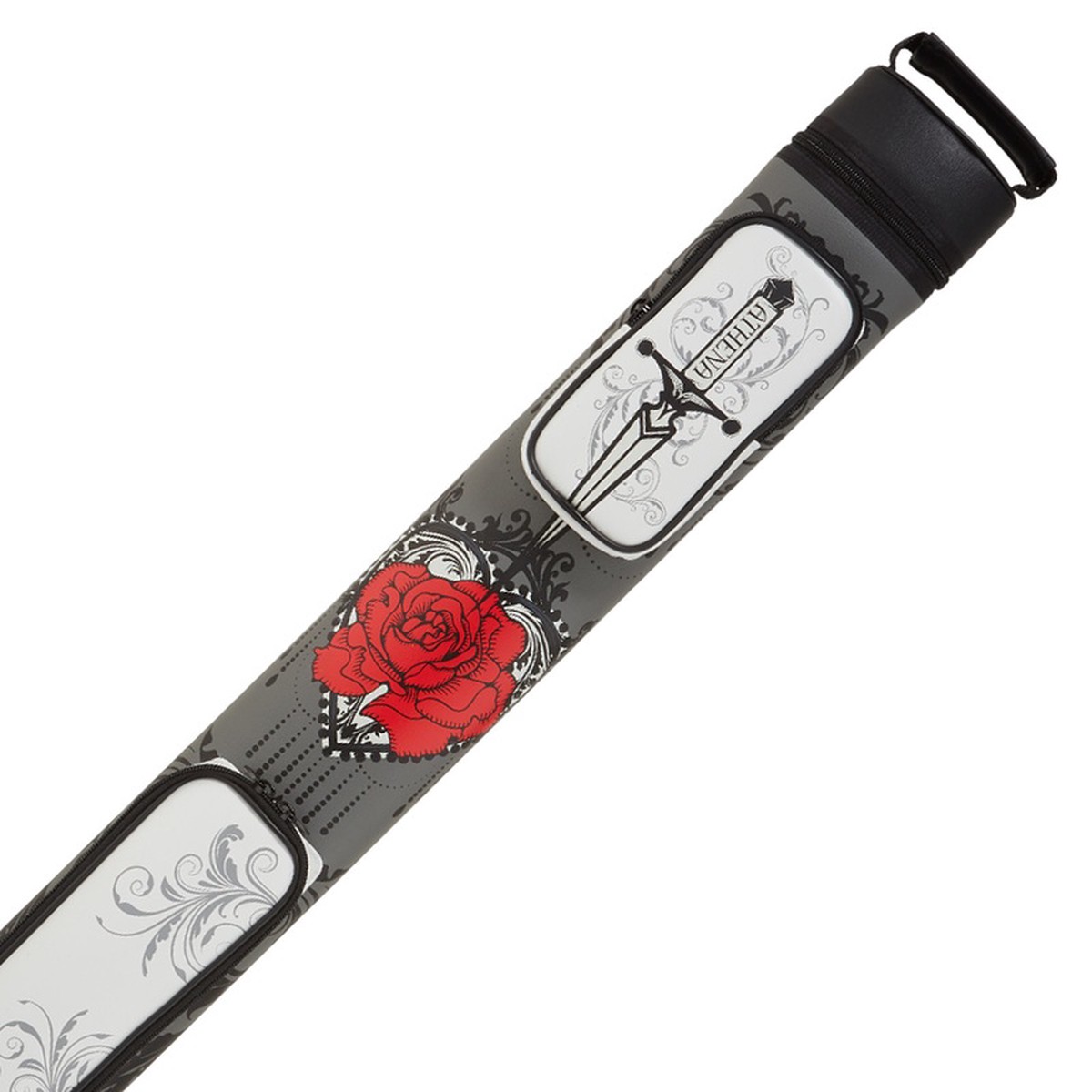Athena Rose and Dagger Pool Cue Case - 22