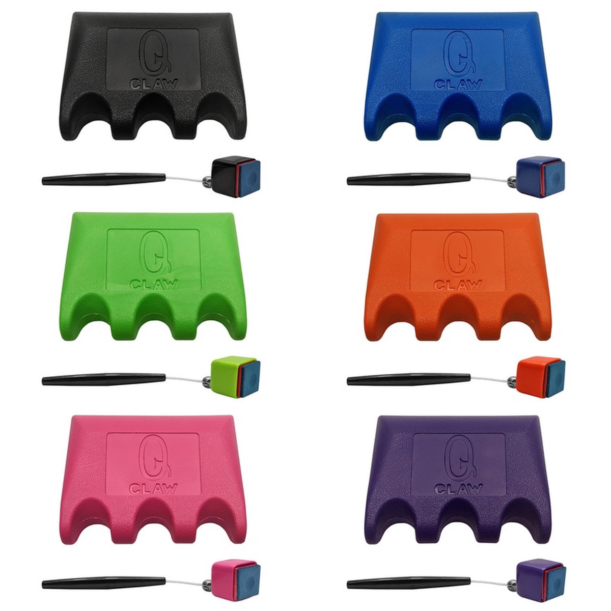 Q Claw 3 with Matching Pocket Chalker Black Stick - 6 Colors