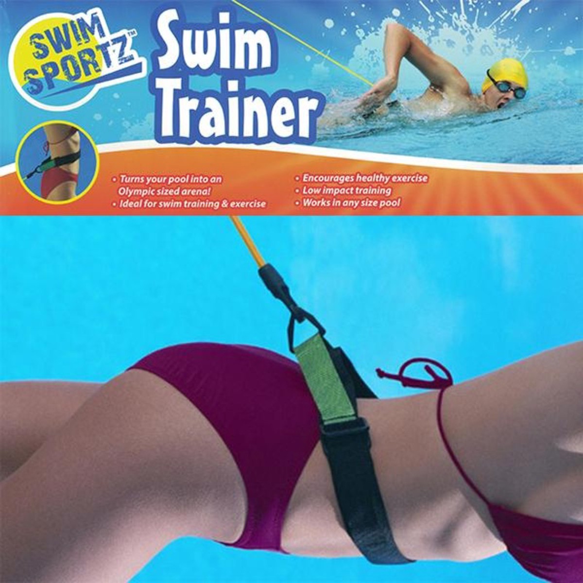 SwimSportz Swim Cord - Swimming Harness