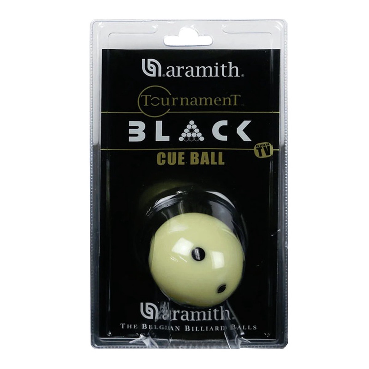 Aramith 2-1/4 Black Cue Ball